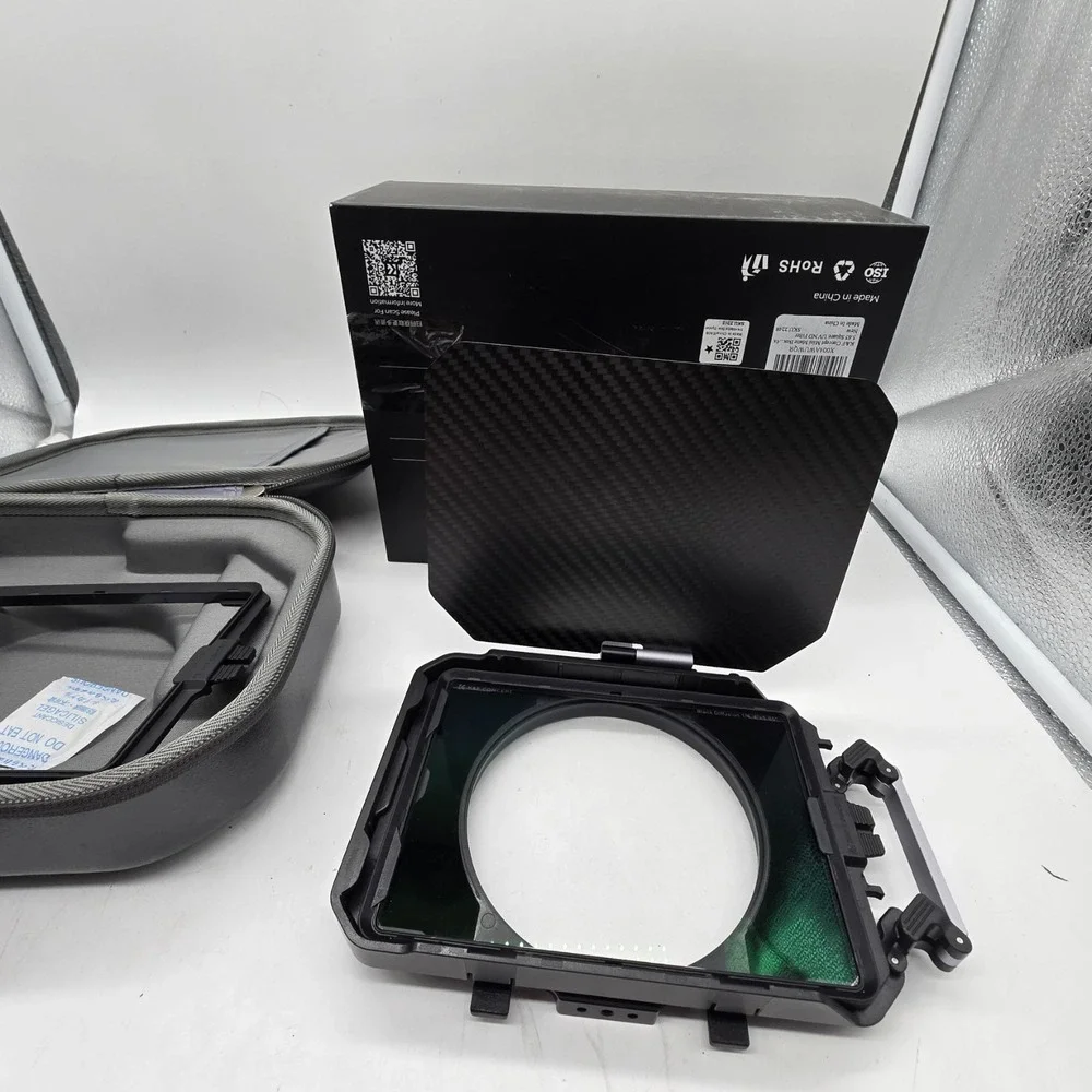 K&F Concept Matte Box Kit w/ Black Mist Filter &‎ Adapter Rings 67–95mm DSLR